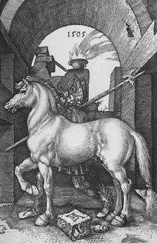 The Small Horse 1505, (1906). Artist: Albrecht Durer
