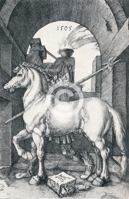 'The Small Horse', 1505 (1906). Artist: Albrecht Durer.