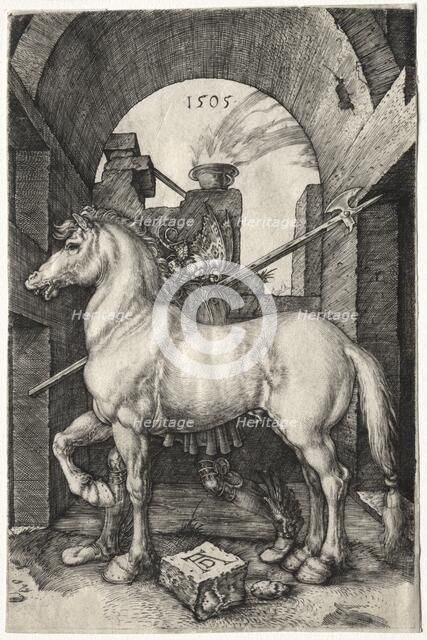 The Small Horse, 1505. Creator: Albrecht Dürer (German, 1471-1528).