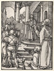 The Small Passion: Christ Before Pilate, c. 1509-1511. Creator: Albrecht Dürer (German, 1471-1528)