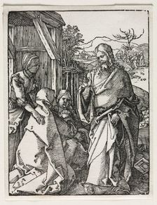 The Small Passion: Christ Taking Leave of the Virgin. Creator: Albrecht Dürer (German, 1471-1528)