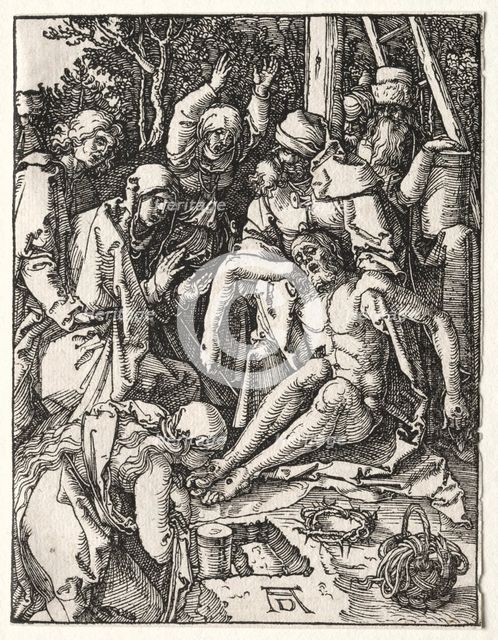 The Small Passion: Lamentation, c. 1509-1510. Creator: Albrecht Dürer (German, 1471-1528).