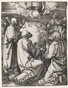 The Small Passion: The Ascension, 1509-1511. Creator: Albrecht Dürer (German, 1471-1528)