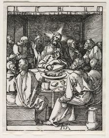 The Small Passion: The Last Supper. Creator: Albrecht Dürer (German, 1471-1528)