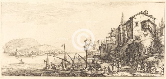 The Small Port, probably c. 1630. Creator: Jacques Callot.