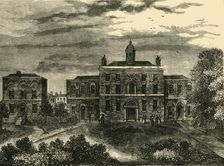 The Small-Pox Hospital, King's Cross, in 1800 (c1876). Creator: Unknown
