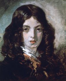 The Small Red-Headed Beggar 1843. Artist: Emile Isidore Deroy