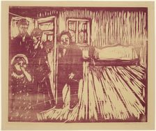 The Smell of Death, 1915. Creator: Edvard Munch
