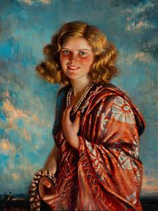 The Smiling Amazon, 1933. Creator: Alexander Christie