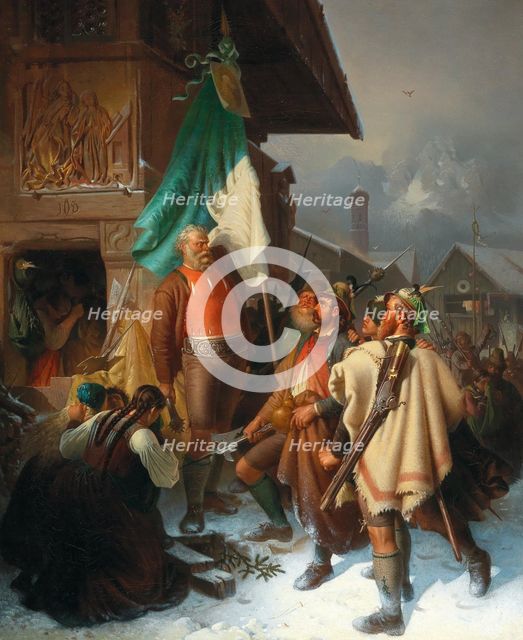 The Smith of Kochel, c1856. Creator: Sporrer, Philipp (1829-1899).