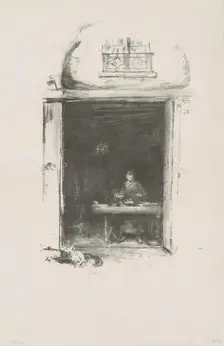 The Smith, Passage du Dragon, 1894. Creator: James Abbott McNeill Whistler