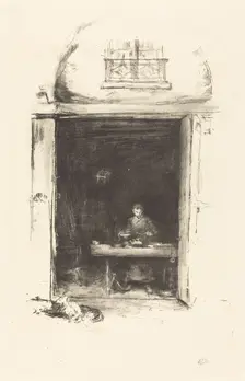 The Smith, Passage du Dragon, 1894. Creator: James Abbott McNeill Whistler