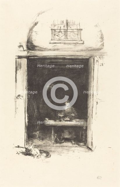 The Smith, Passage du Dragon, 1894. Creator: James Abbott McNeill Whistler.