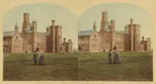 The Smithsonian Institute, Washington, U.S., about 1860. Creator: London Stereoscopic & Photographic Co