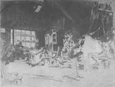The Smithy 1880, (1904). Artist: James Abbott McNeill Whistler