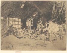 The Smithy, 1880. Creator: James Abbott McNeill Whistler