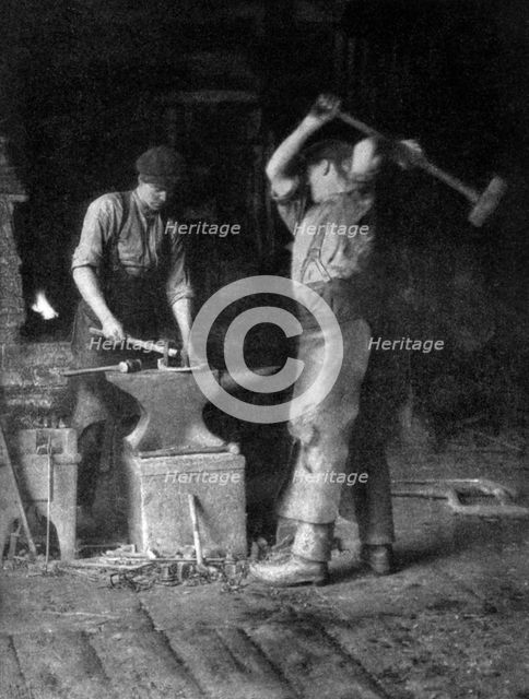 'The Smithy', 1911-1912. Artist: Unknown