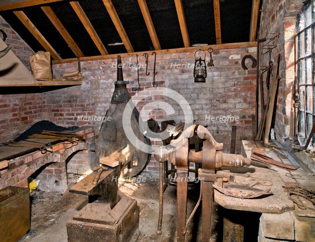 The smithy at Boscobel House, Shropshire, c1980-c2017. Artist: Historic England Staff Photographer.