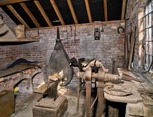The smithy at Boscobel House, Shropshire, c1980-c2017. Artist: Historic England Staff Photographer
