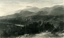The Smoky Mountains, (North Carolina) 1872. Creator: Robert Hinshelwood