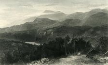 The Smoky Mountains, (North Carolina) 1872. Creator: Robert Hinshelwood