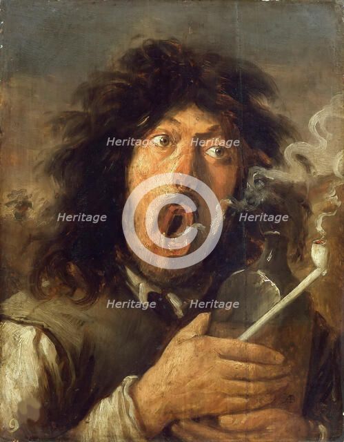 The smoker, 1635-1636. Creator: Craesbeeck, Joos van (1605/06-ca1660).