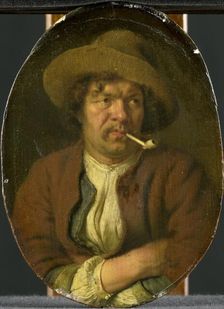 The Smoker, 1655-1680. Creator: Ary de Vois