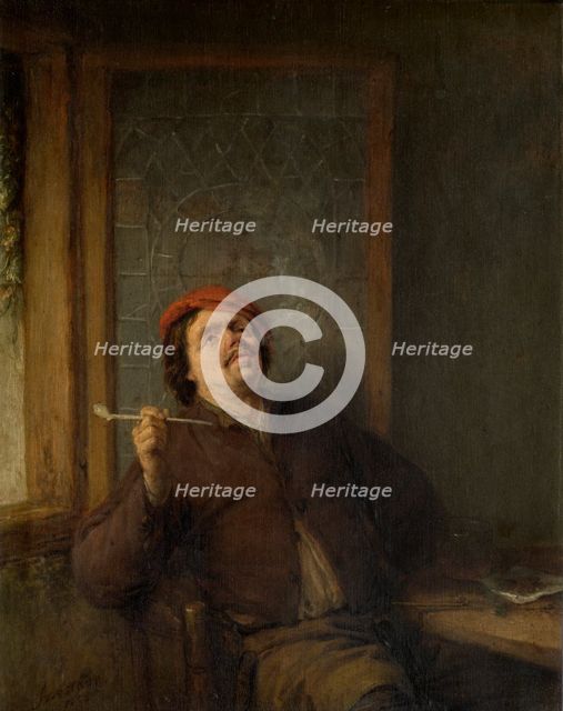 The Smoker, 1655. Creator: Adriaen van Ostade.