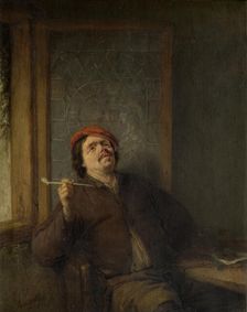 The Smoker, 1655. Creator: Adriaen van Ostade