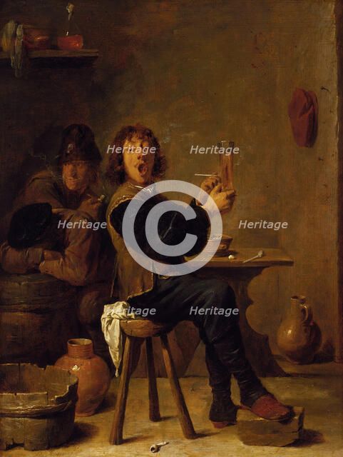 The Smoker, c1640. Creator: David Teniers II.