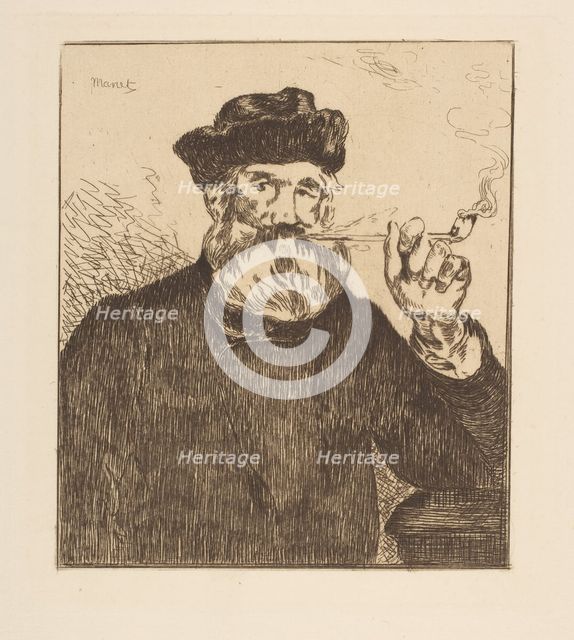 The Smoker. Creator: Edouard Manet.