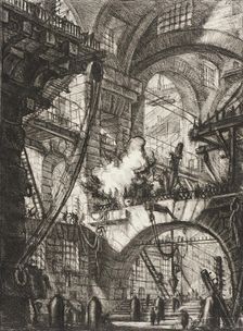 The Smoking Fire, 1761. Creator: Giovanni Battista Piranesi