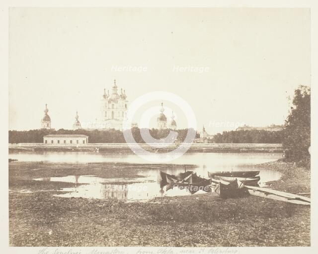The Smolnoi Monastery, 1851/52. Creator: Roger Fenton.
