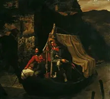 The smugglers, 1830. Creator: Ebers, Emil (1807-1884)