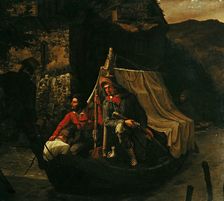 The smugglers, 1830. Creator: Ebers, Emil (1807-1884)