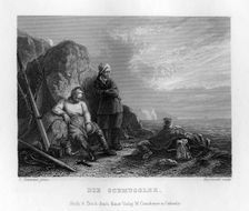 The Smugglers c1833. Creator: W Hessloehl