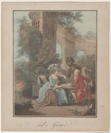 The Snack, mid to late 18th century. Creator: Louis Marin Bonnet