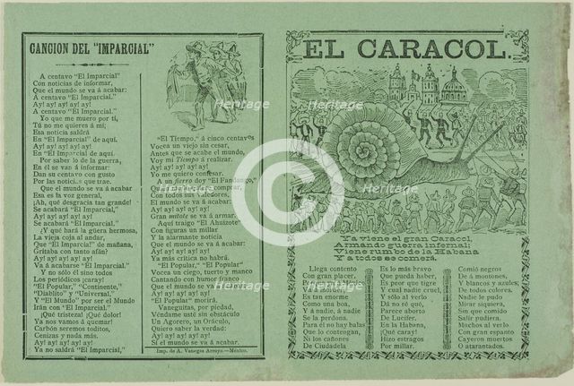 The Snail, n.d. Creator: José Guadalupe Posada.