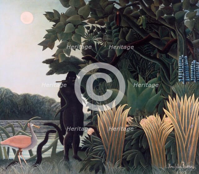 'The Snake Charmer', 1907. Artist: Henri Rousseau