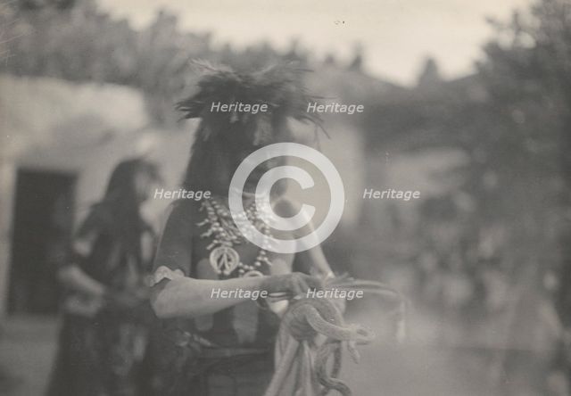 The snake priest, c1906. Creator: Edward Sheriff Curtis.