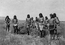 The snake priests-Hopi, c1907. Creator: Edward Sheriff Curtis