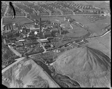 The Sneyd Colliery and Brick Works, Burslem, Staffordshire, c1930s. Creator: Arthur William Hobart