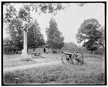 The Snodgrass House, Thomas Headquarters, Chickamauga, Tenn. i.e. Ga., c1902. Creator: William H. Jackson