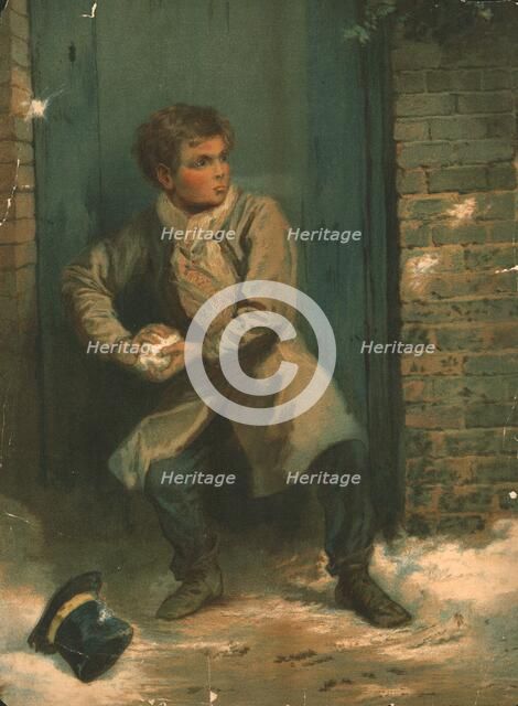 'The Snowballer', 19th century. Artist: Unknown.