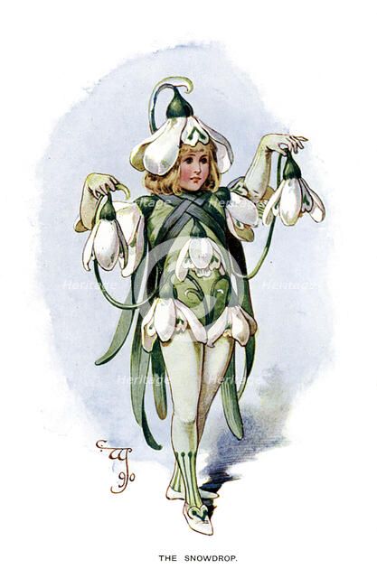 'The Snowdrop', 1899. Artist: Unknown