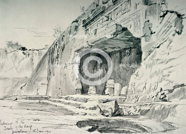 'The So-Called Tombs of the Kings', 1902. Creator: John Fulleylove.
