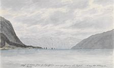 The Sognefjord Meets the Sea, 1819. Creator: Wilhelm Maximilian Carpelan