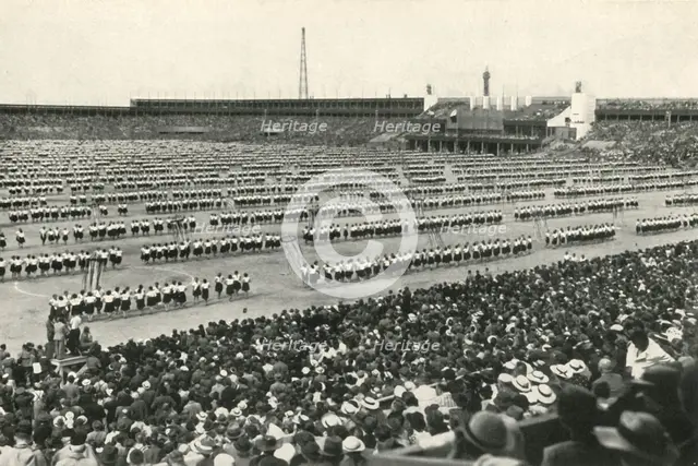 'The Sokol Festival of 1938', (1947).  Creator: Unknown.
