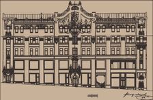 The Sokol revenue house in Moscow, 1904