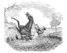 The Soldier in the Brook, 1844. Creator: Unknown